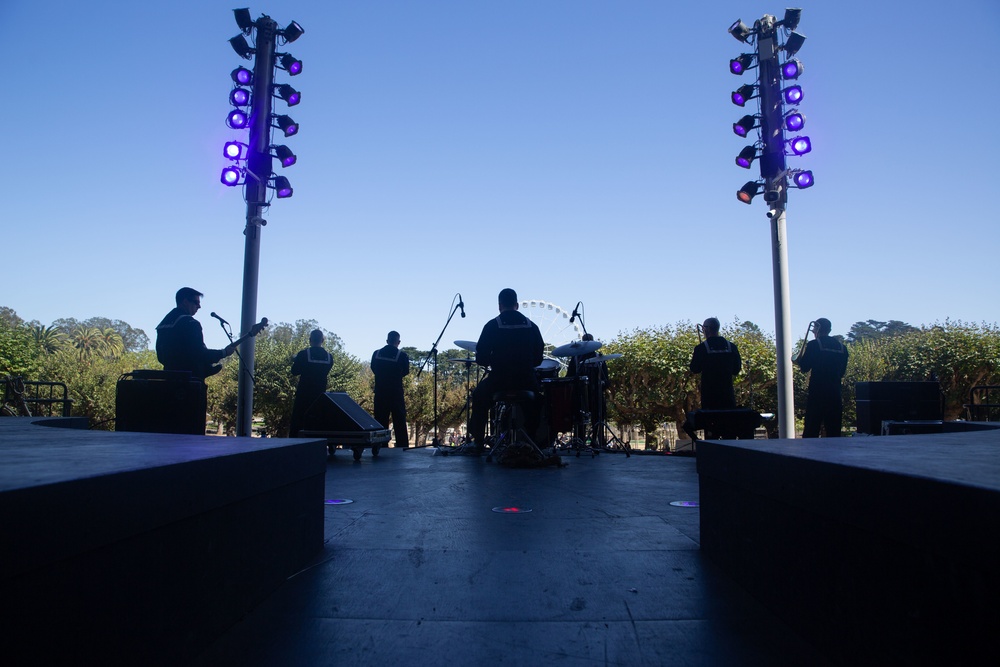 SF Fleet Week: U.S. Navy Southwest Band at Golden Gate Park