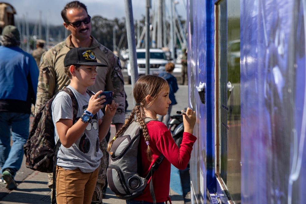 San Francisco Fleet Week 2022 Humanitarian Assistance Village Exhibit