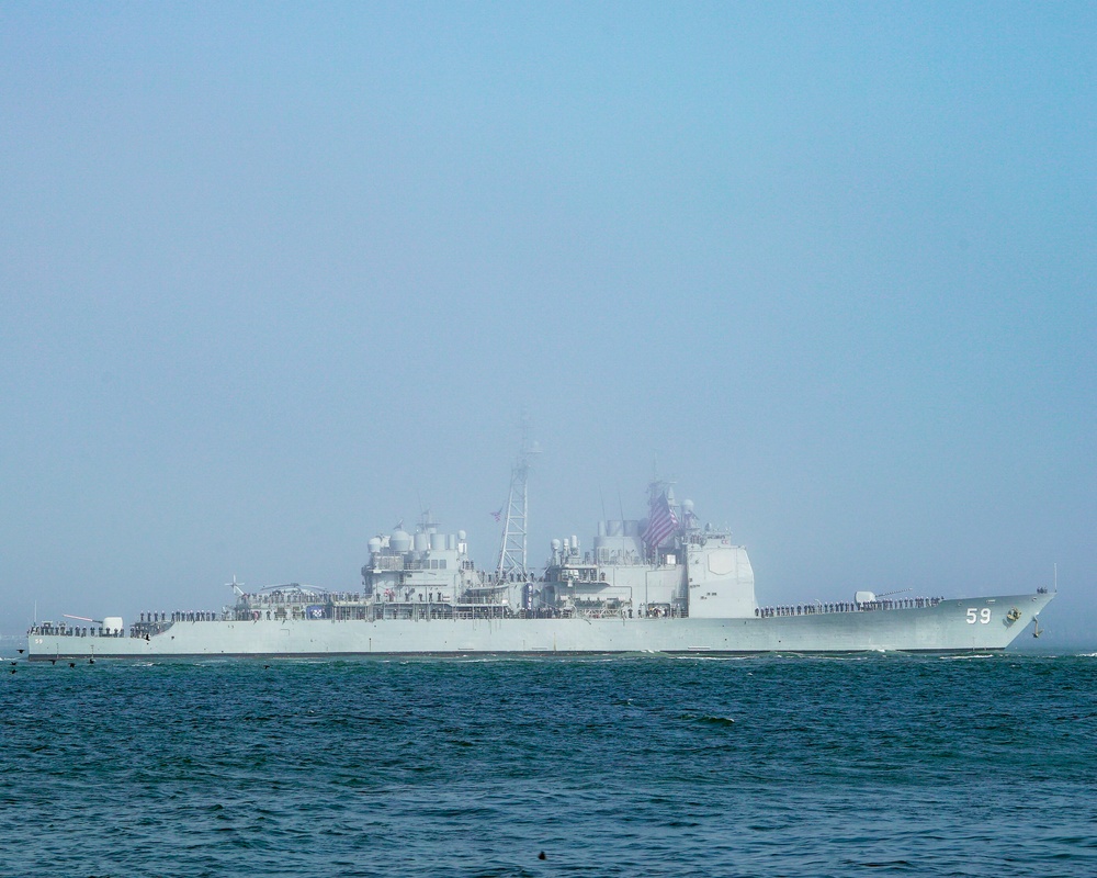 San Francisco Fleet Week Parade of Ships