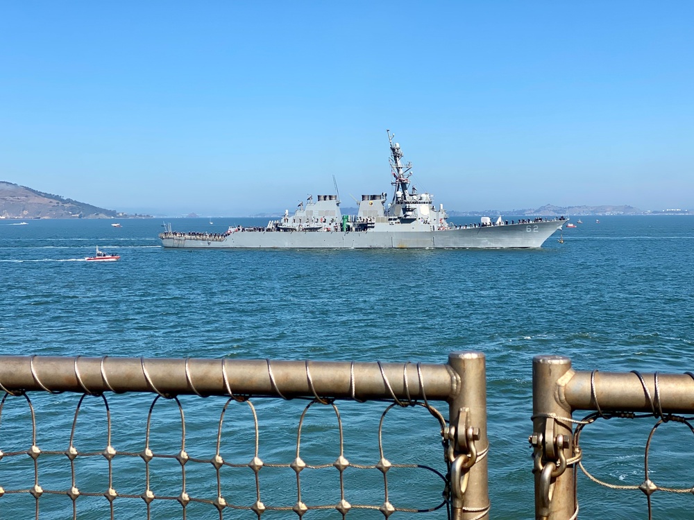 San Francisco Fleet Week 2022 Hosts Parade of Ships