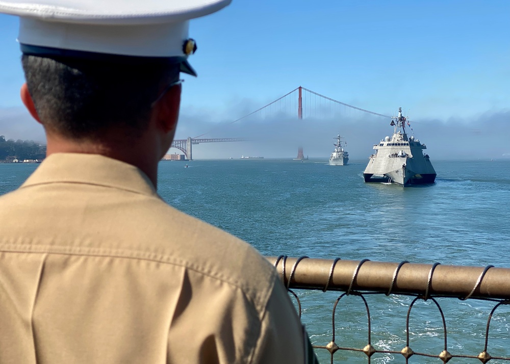 San Francisco Fleet Week 2022 Hosts Parade of Ships