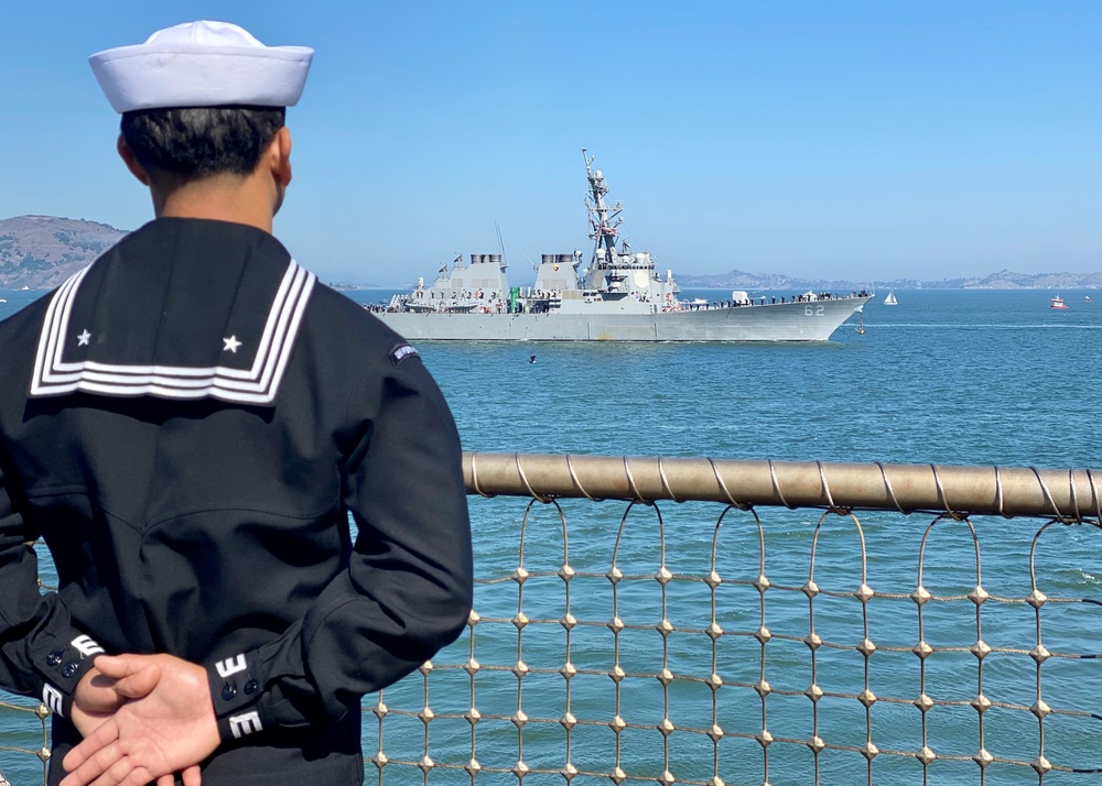 San Francisco Fleet Week 2022 Hosts Parade of Ships