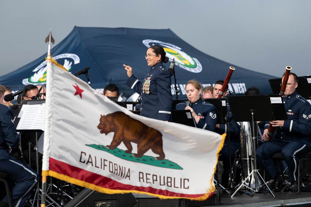 Band of the Golden West performs at the Presidio Tunnel Tops