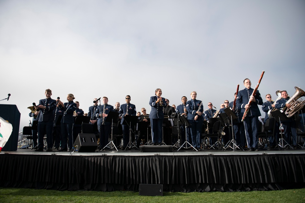 Band of the Golden West performs at the Presidio Tunnel Tops