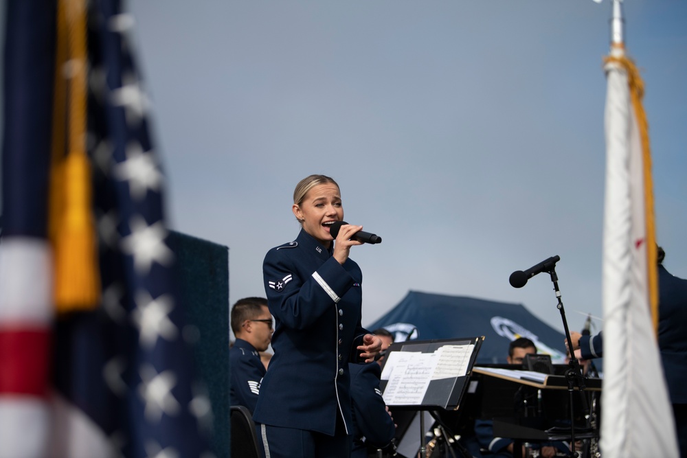 Band of the Golden West performs at the Presidio Tunnel Tops