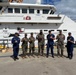 Coast Guard, Navy, and Marine Corps members visit USCGC Joseph Gerczak (WPC 1126)