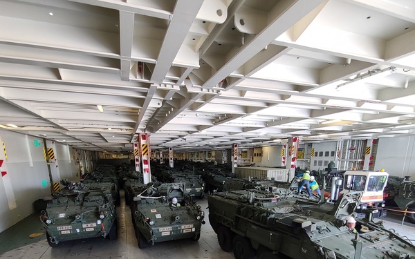 Strykers come to Korea!