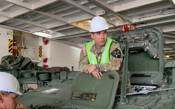 Strykers come to Korea!