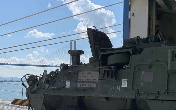 Strykers come to Korea!