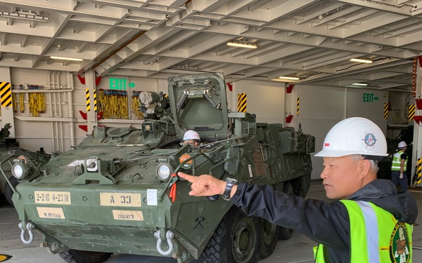 Strykers come to Korea!