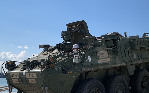 Strykers come to Korea!