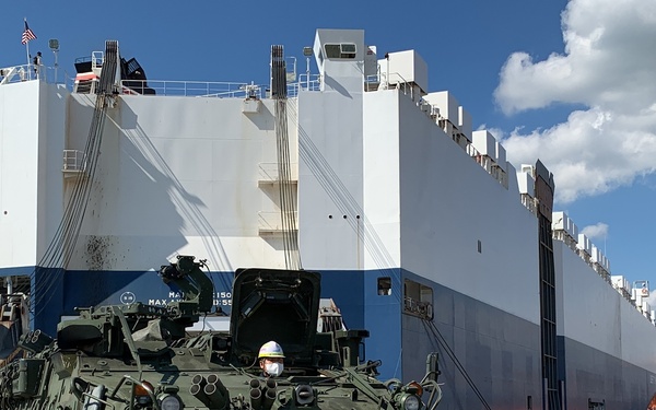 Strykers come to Korea!