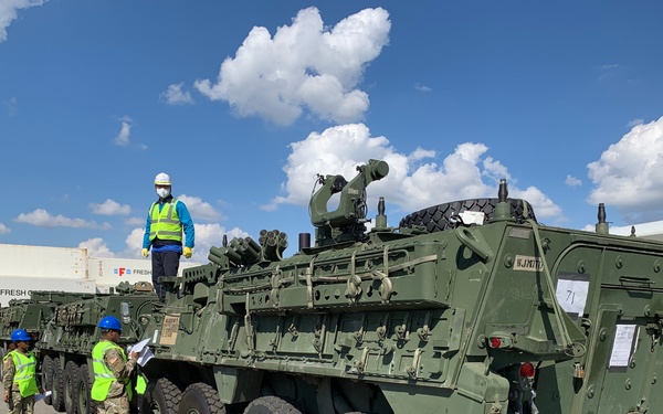 Strykers come to Korea!
