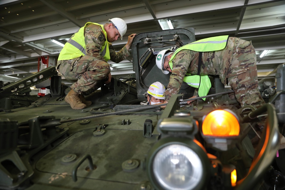 2nd Stryker Brigade Combat Team, 2nd Infantry Division begins Korea Rotation