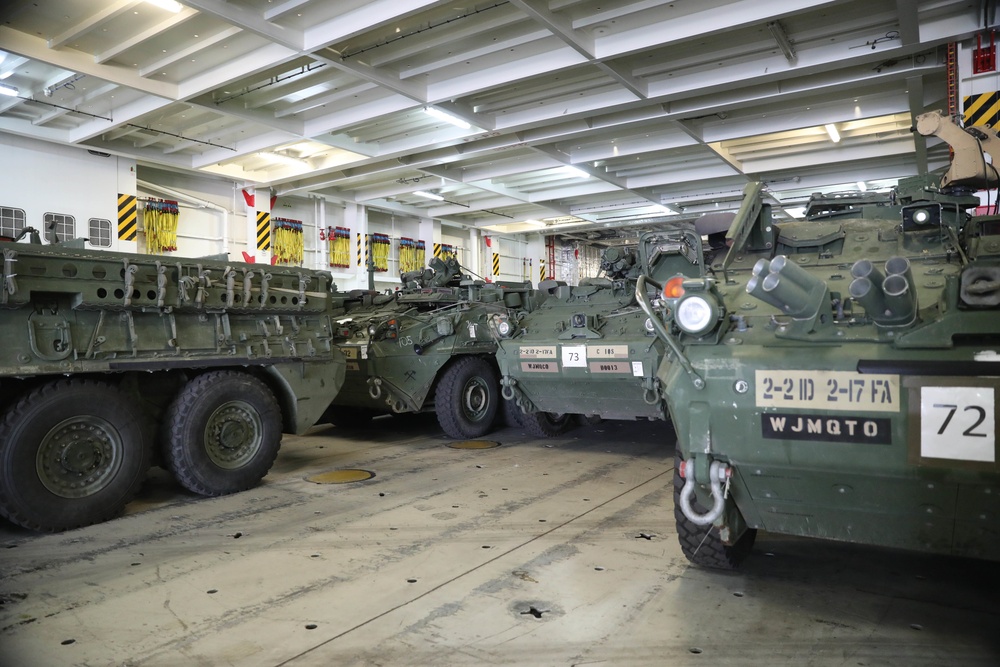 2nd Stryker Brigade Combat Team, 2nd Infantry Division, begins Korea Rotation