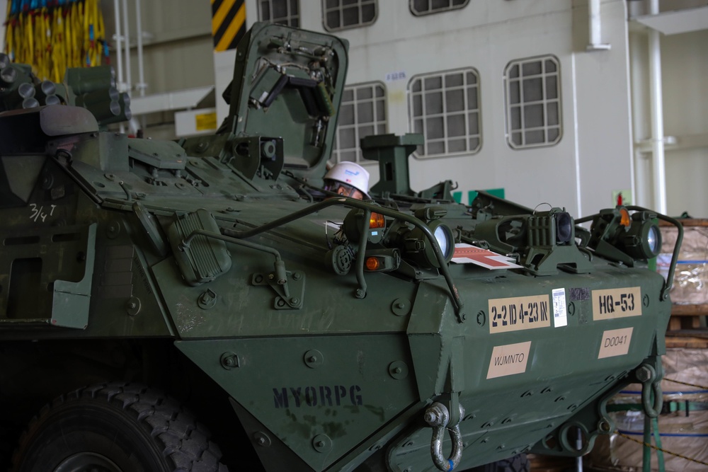 2nd Stryker Brigade Combat Team, 2nd Infantry Division, begins Korea Rotation