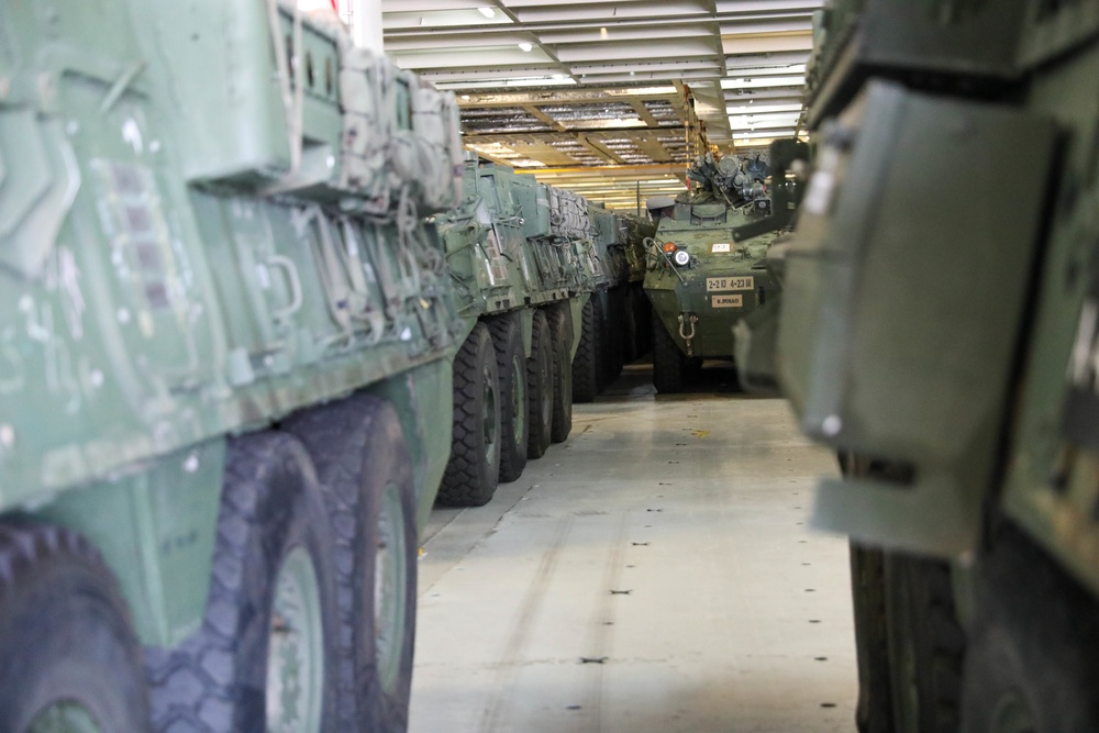 2nd Stryker Brigade Combat Team, 2nd Infantry Division, begins Korea Rotation