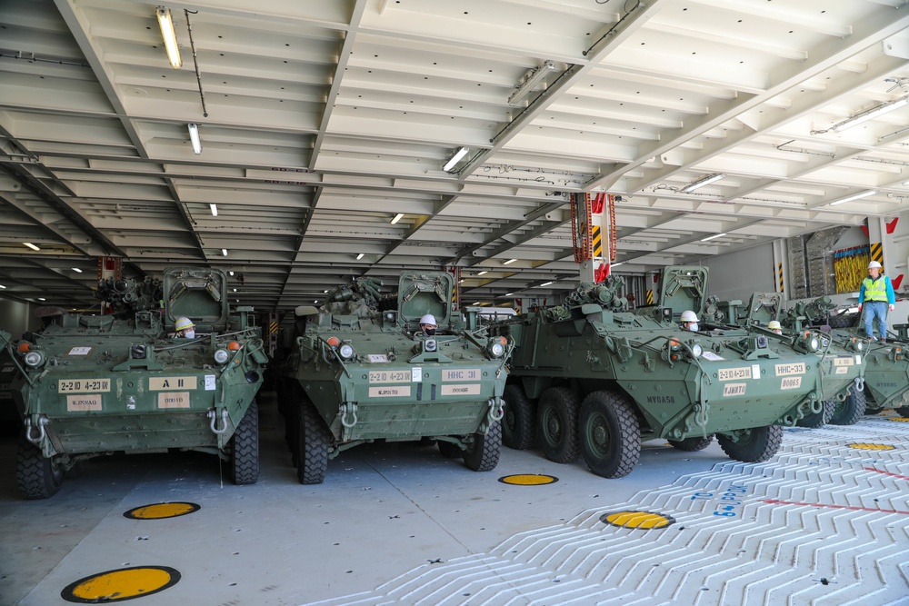 2nd Stryker Brigade Combat Team, 2nd Infantry Division, begins Korea Rotation