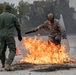 Task Force Nighthawk conduct fire phobia training