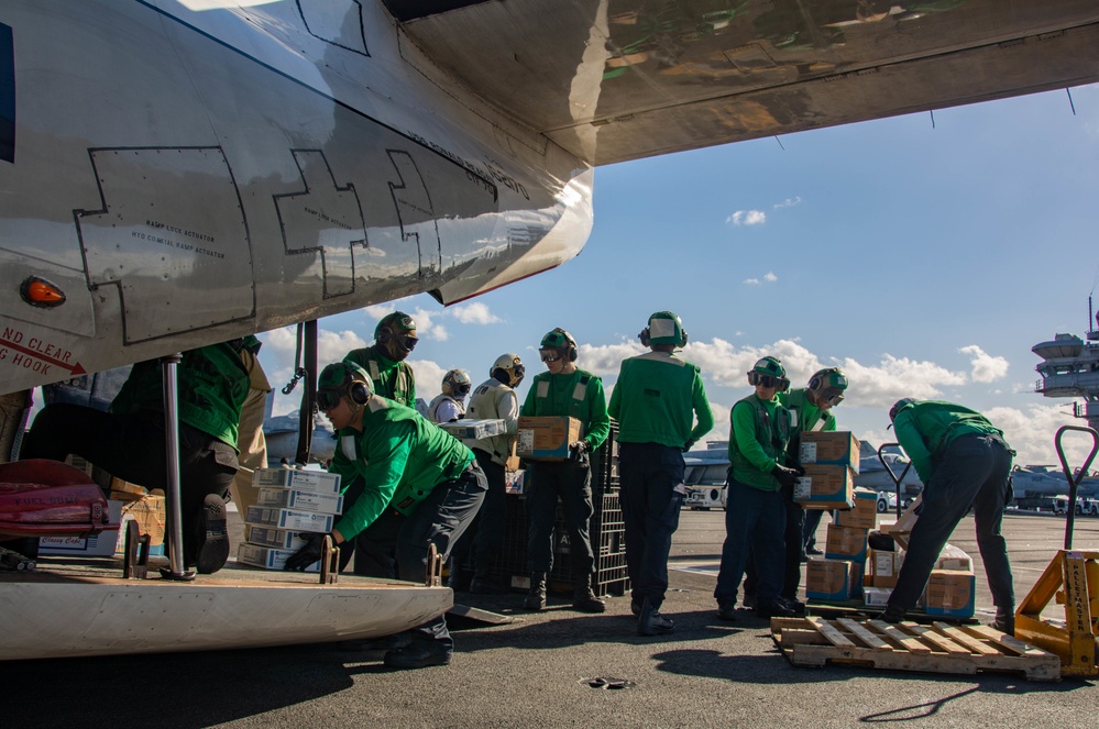 USS Ronald Reagan (CVN 76) conducts flight operations