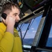 USS Ronald Reagan (CVN 76) Sailors in Primary Flight Control and below decks