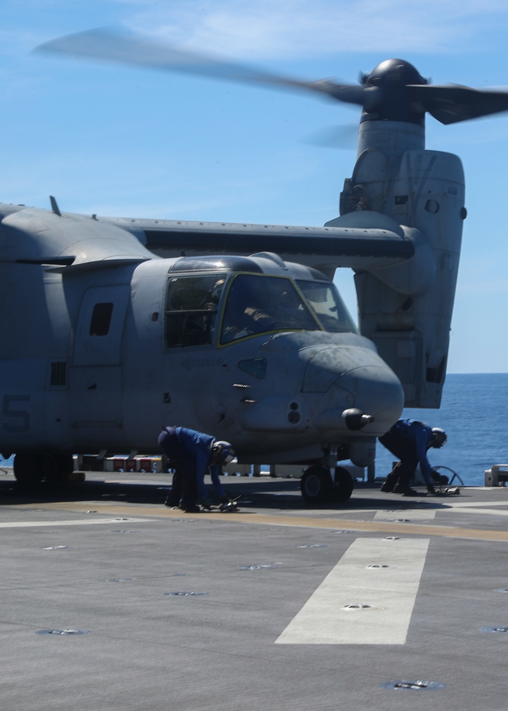 USS Tripoli Flight Operations