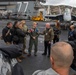 Greek Media Visit to USS George H.W. Bush