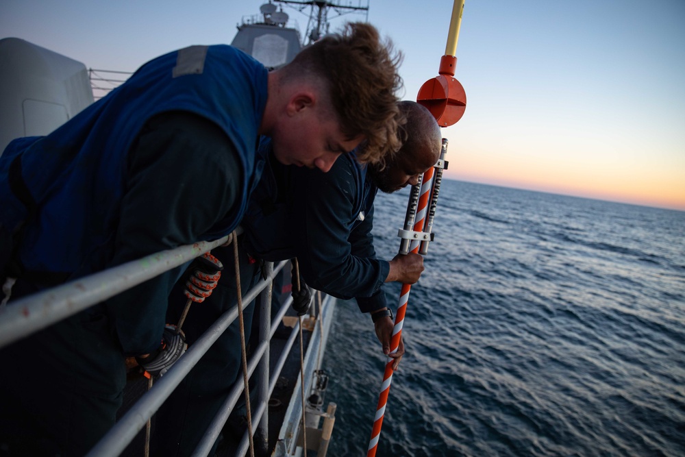 USS Normandy Deploys with the Gerald R. Ford Carrier Strike Group