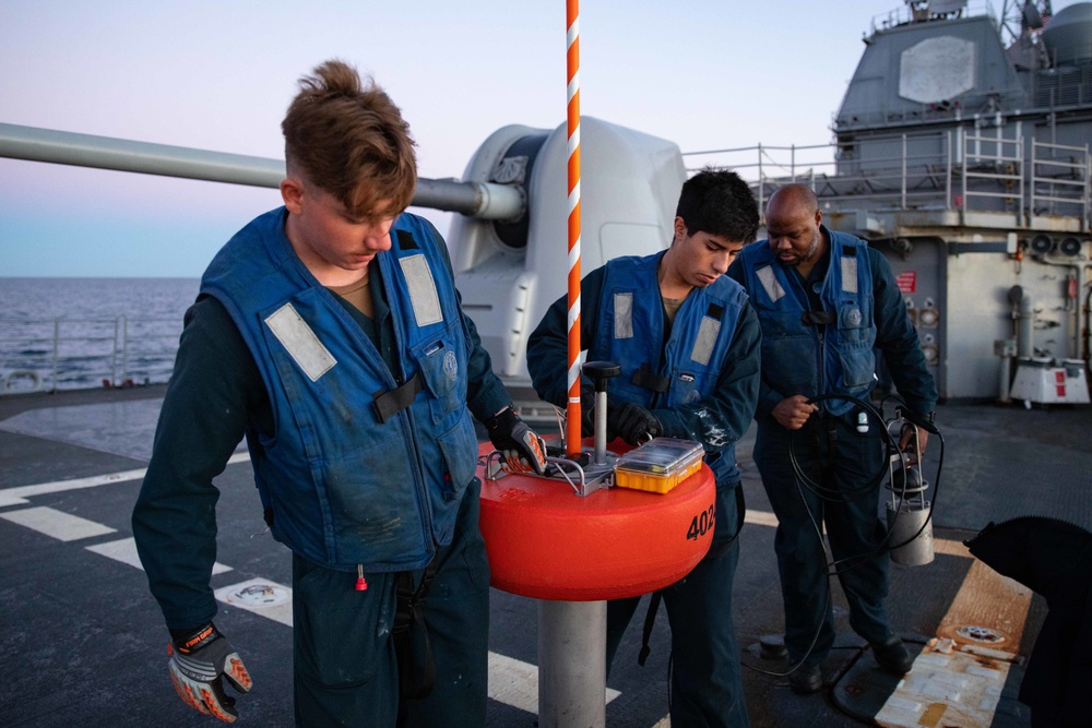 USS Normandy Deploys with the Gerald R. Ford Carrier Strike Group