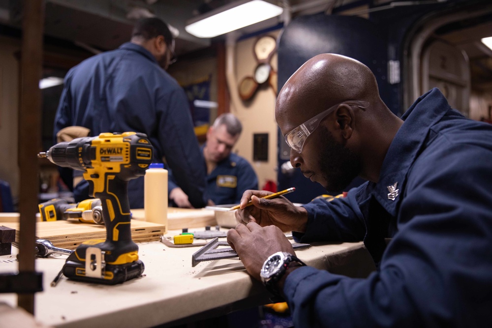 USS Normandy Deploys with the Gerald R. Ford Carrier Strike Group