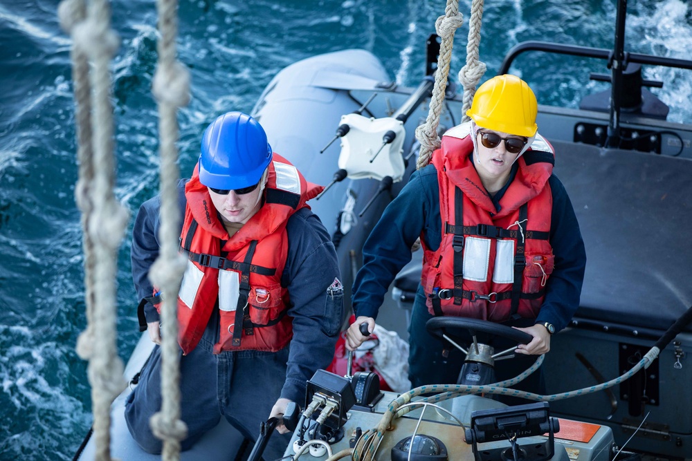 USS Normandy Deploys with the Gerald R. Ford Carrier Strike Group