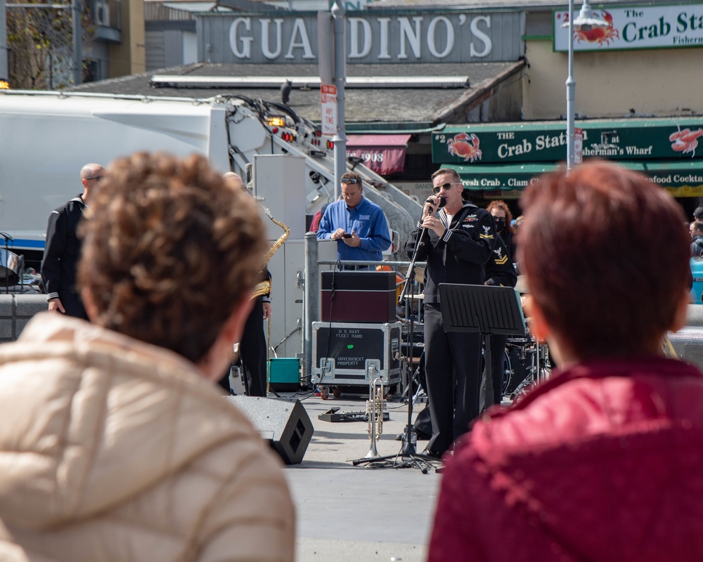 32nd Street Funk Performs at Fisherman’s Wharf