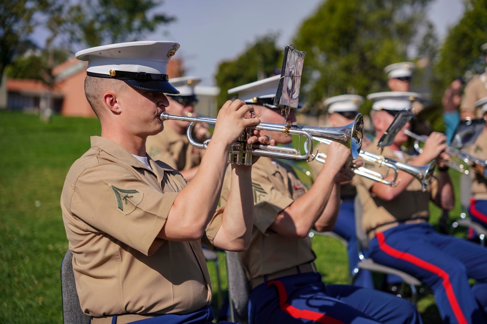 1st Marine Division Band Performs at Duboce Park as a Part of San Francisco Fleet Week 2022