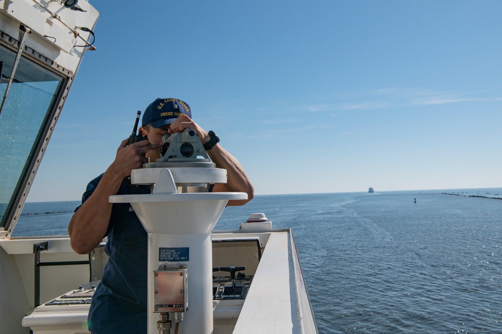 Coast Guard Cutter Hamilton departs for US European Command deployment