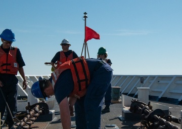 Coast Guard Cutter Hamilton departs for US European Command deployment