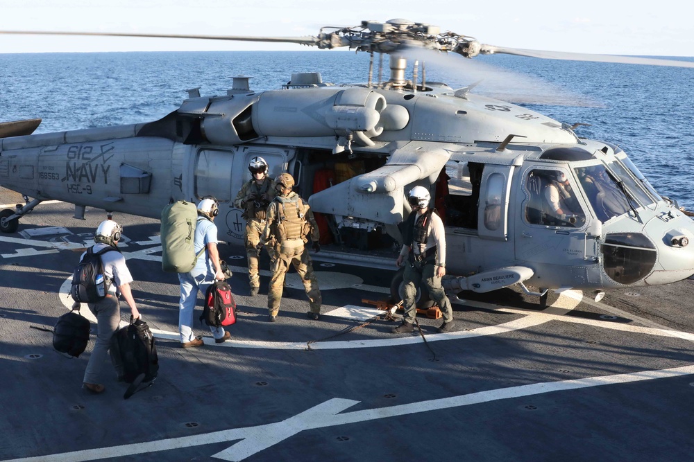 USS McFaul Conducts Flight Quarters
