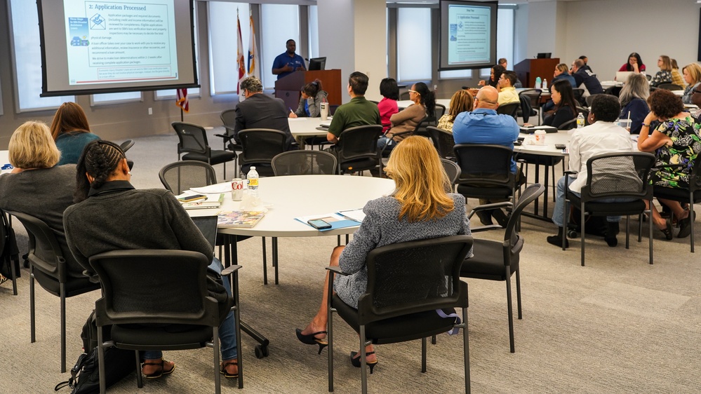 FEMA and the Small Business Administration Host Disaster Aid Training Program