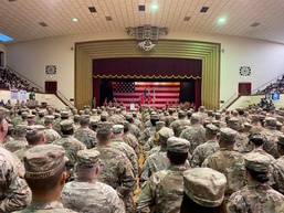 28ID deployment ceremony