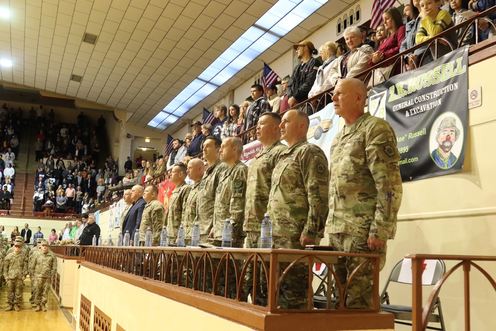 TAG at 28ID deployment ceremony