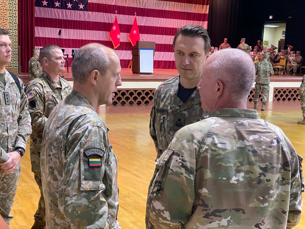 TAG at 28ID deployment ceremony