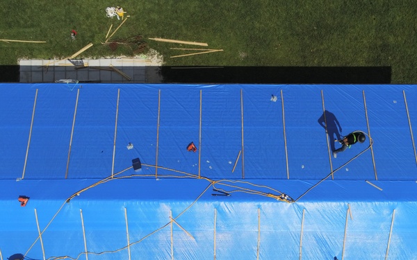 Blue Roof Install - Hurricane Ian