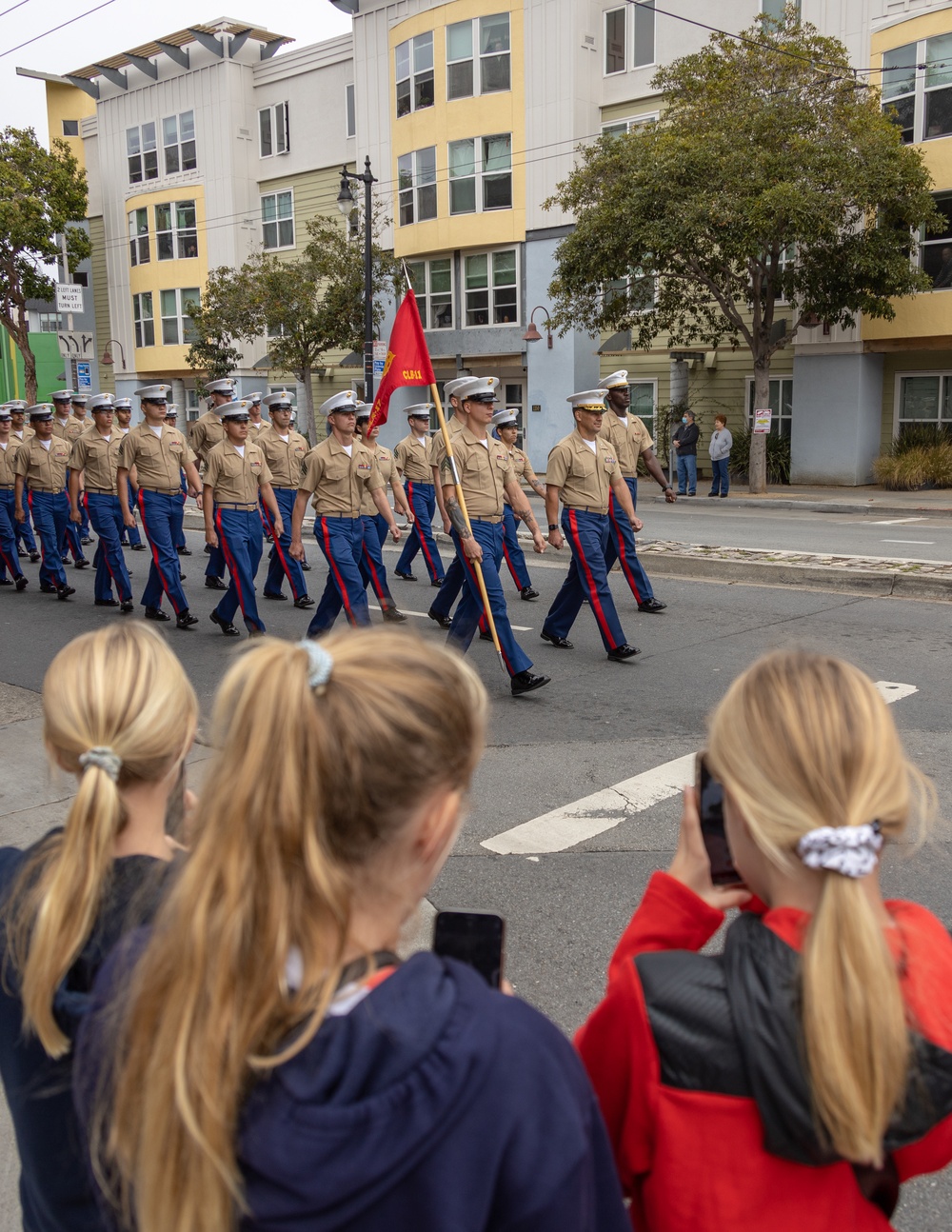 SF Fleet Week: Marines, Sailors, and local authorities participate in the Italian Heritage Parade