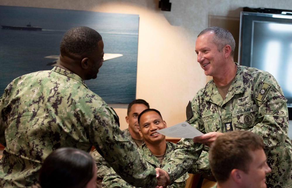 FY23 CPO Selectees at U.S. Pacific Fleet