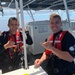 U.S. Coast Guard Cutter Joseph Gerczak (WPC 1126) conducts training with Air Station Barbers Point