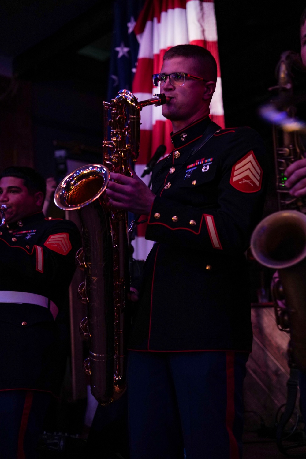 1st Marine Division Band Performs at Westwood Bar and Grill as a Part of San Francisco Fleet Week 2022