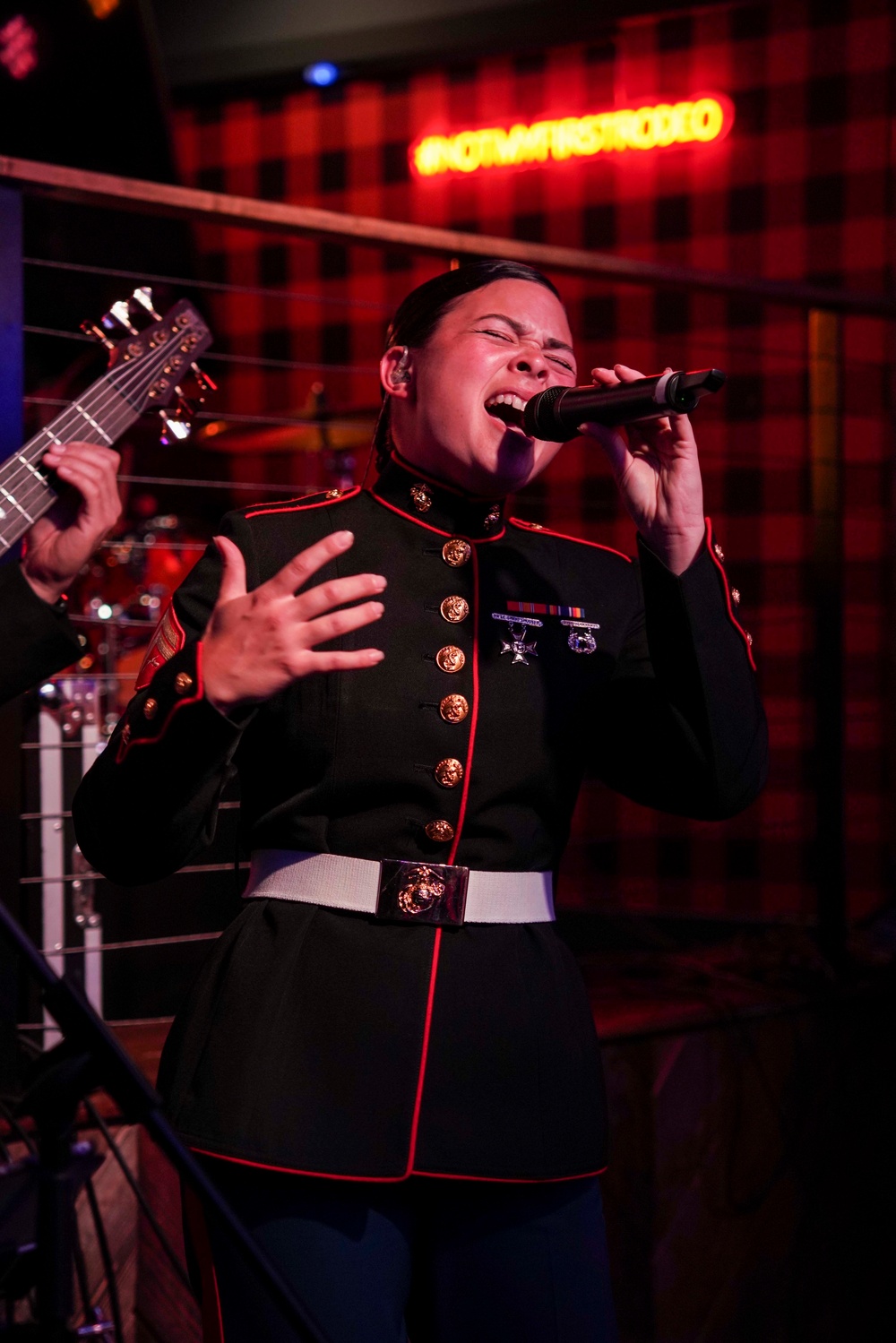 1st Marine Division Band Performs at Westwood Bar and Grill as a Part of San Francisco Fleet Week 2022