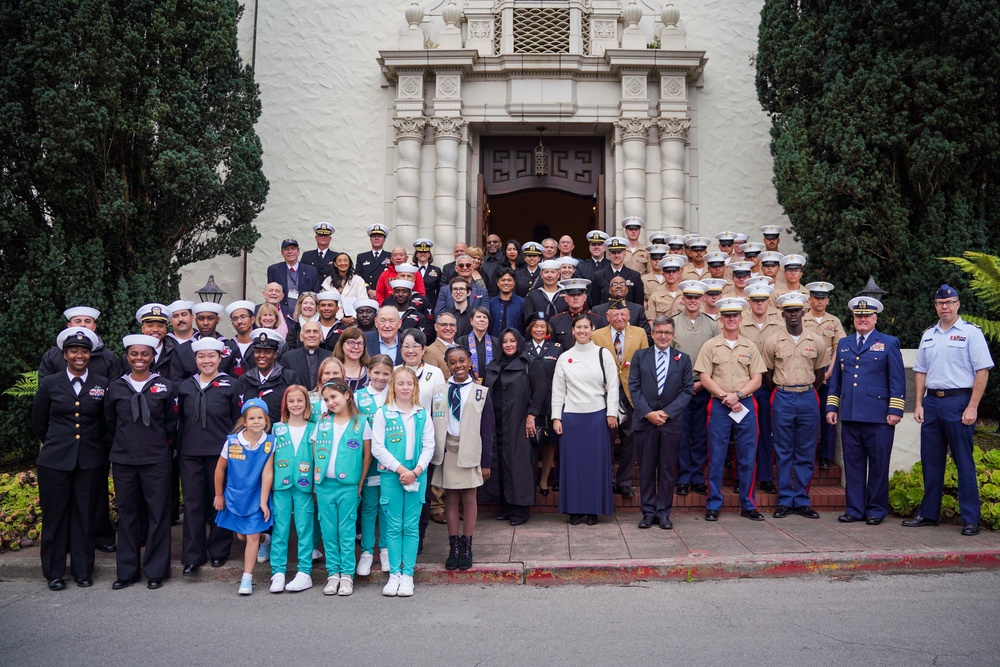 Blessing of the Fleet Interfaith Service at Presidio Chapel