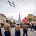 Sailors and Marines March Together During the Italian-American Heritage Parade