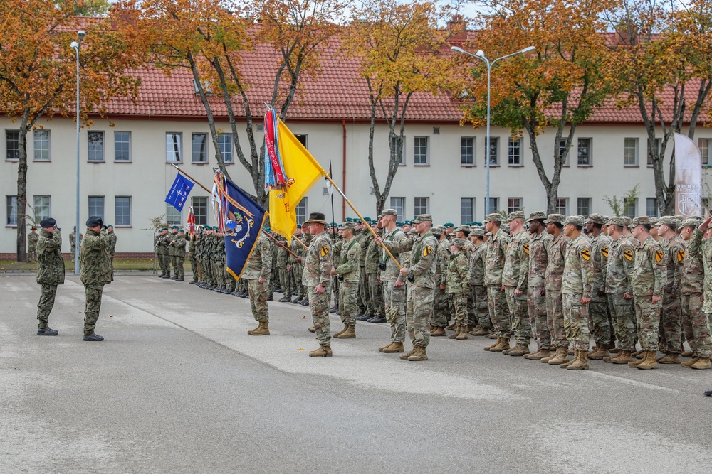 Warhorse Battalion take over Battlegroup Poland