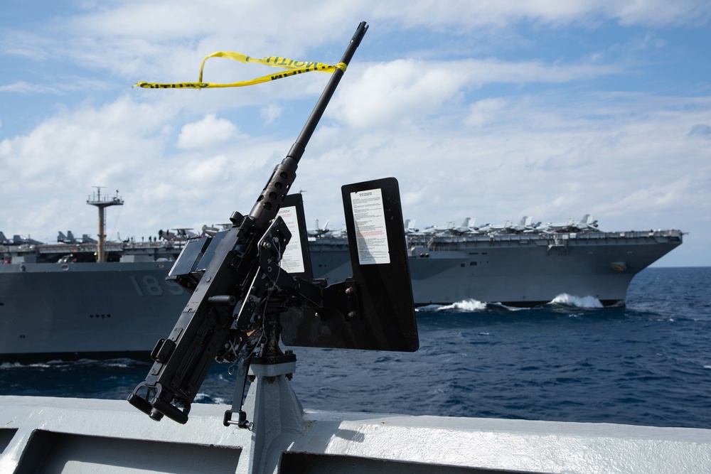 USS Normandy Deploys with the Gerald R. Ford Carrier Strike Group